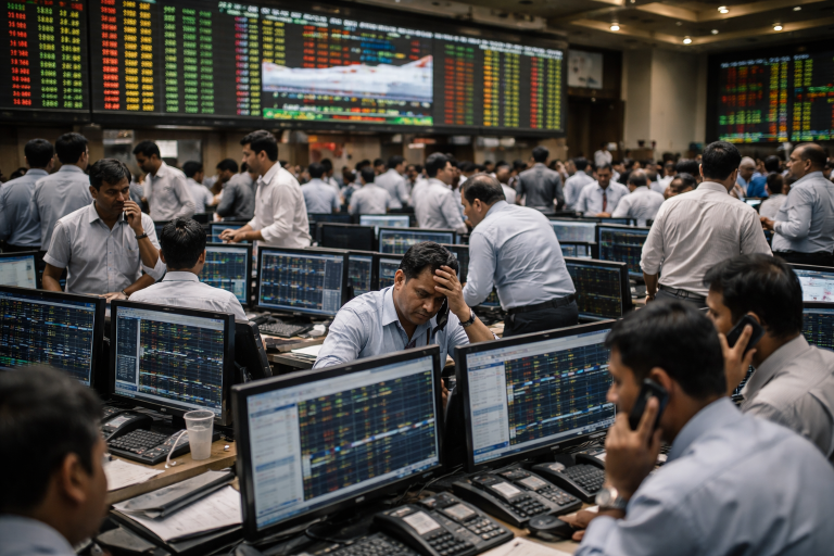 Nifty 50 Index forms a death cross as Bajaj, Tata Motors, HDFC shares tumble